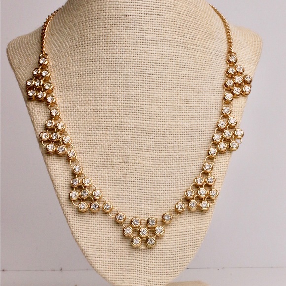 J.crew crystal link necklace